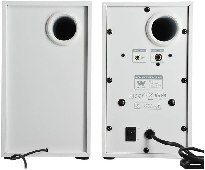 Woxter Dynamic Line DL-410 Altavoces 2.0 150W Blanco